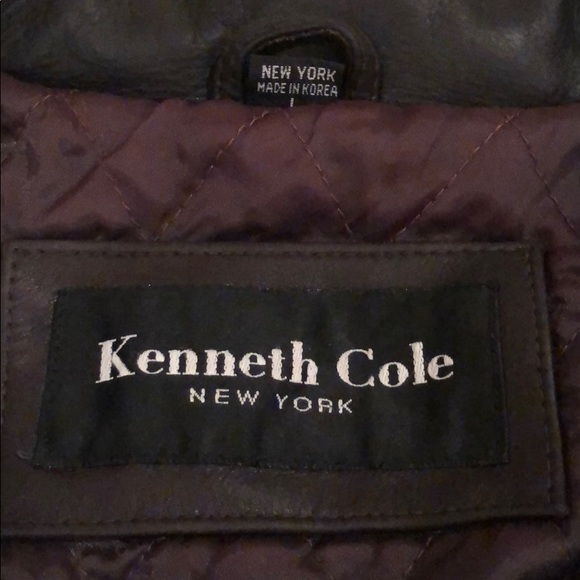 Kenneth Cole leather jacket - Picture 2 of 4